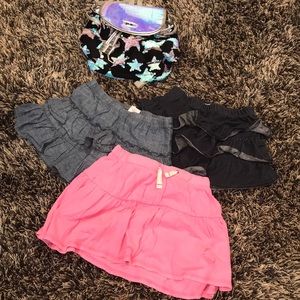 Bulk Set of 3 girl’s skirts size 6